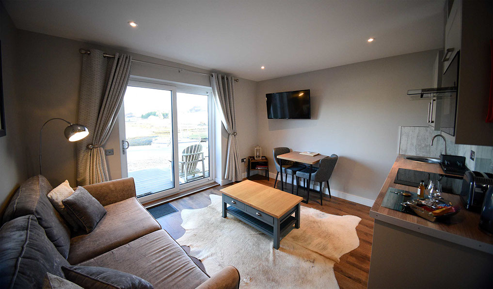 Stay in total comfort at Scorr House apartments near Portree with modern furnishings