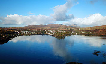 Enjoy stunning sea and mountain views of the Isle of Skye when you stay at Scorr House