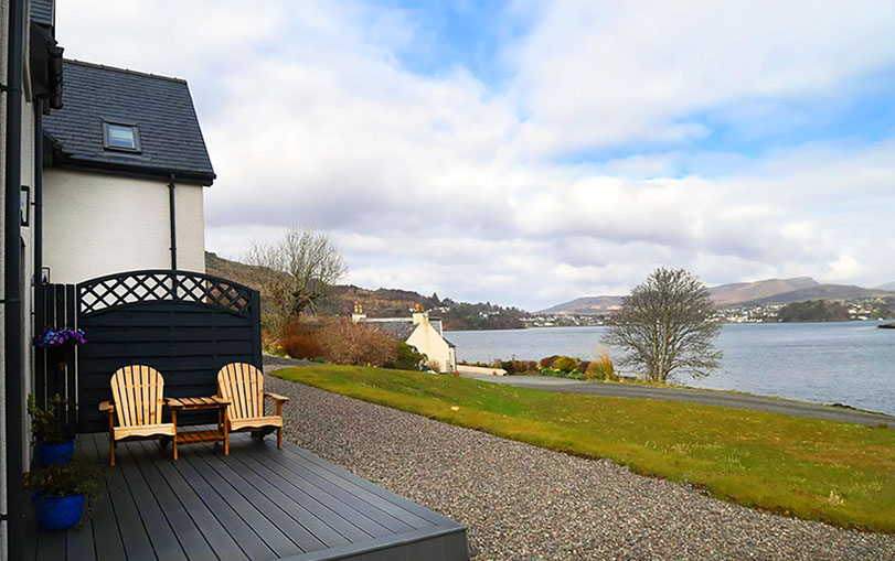 Scorr House self catering accommodation with sea views on the Isle of Skye