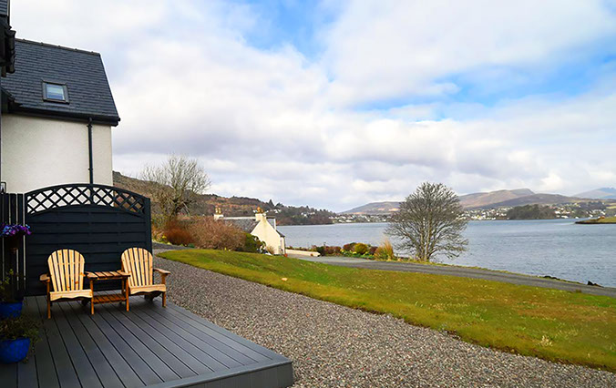 Scorr House self catering accommodation with sea views on the Isle of Skye