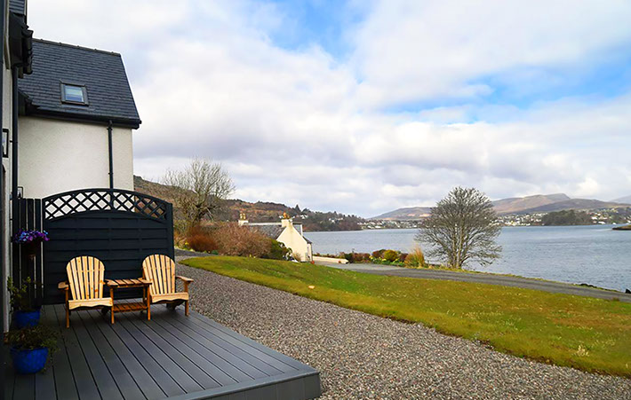 Scorr House self catering accommodation with sea views on the Isle of Skye